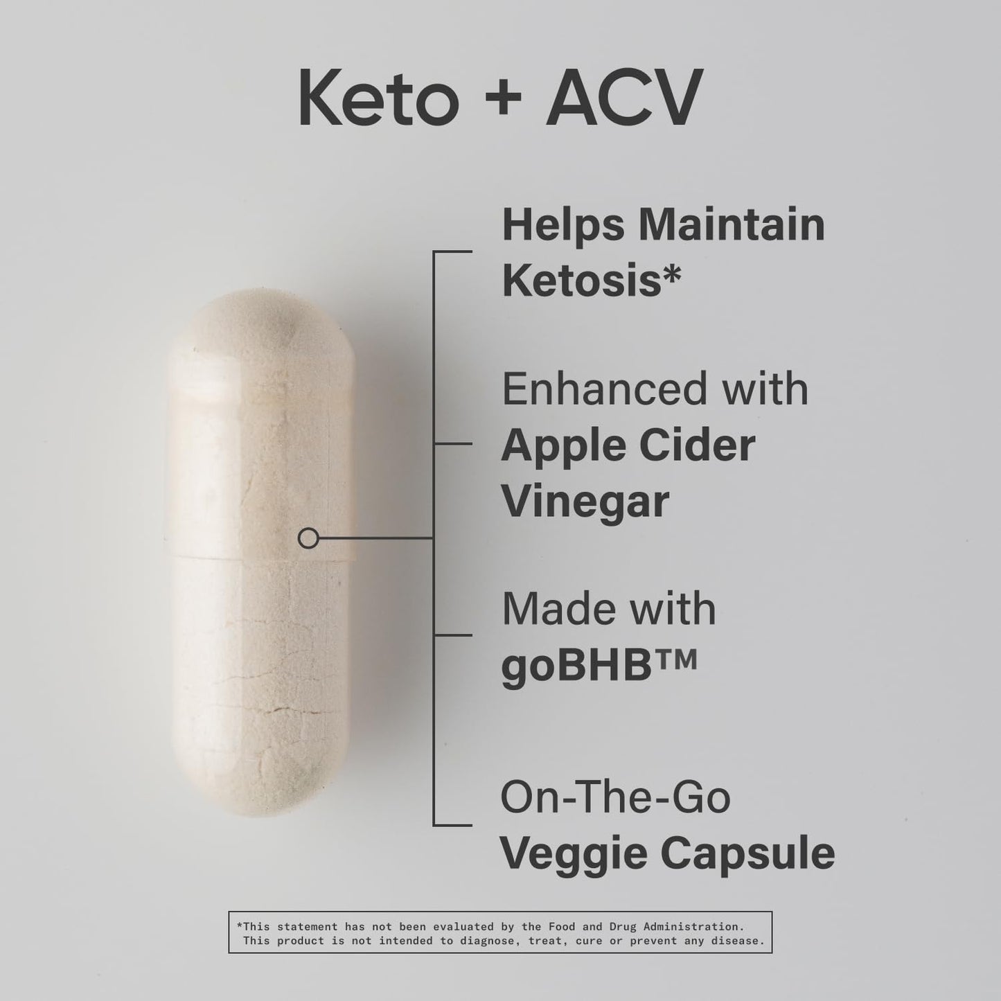 Sports Research® Keto ACV Capsules - Diet Kit System with 500mg of Apple Cider Vinegar