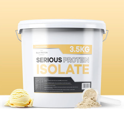 The Bulk Protein Company, Serious Protein Isolate – 3.5kg – Whey Protein Iso