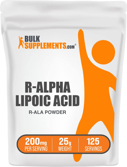 BULKSUPPLEMENTS.COM R-Alpha Lipoic Acid Powder - ALA Supplement, R Alpha Lipoic