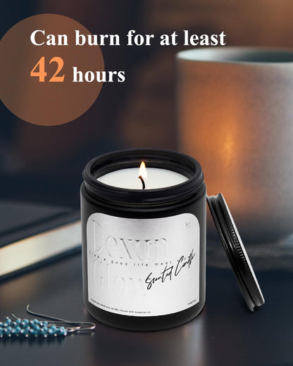 Aromatherapy Candle, Handcrafted with Natural Soy Wax and Essential Oils for Home Scented Appreciation