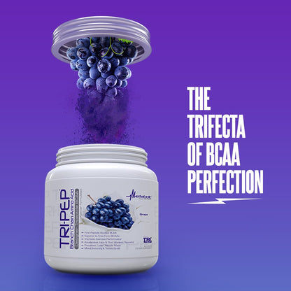 Metabolic Nutrition | TRIPEP - Tri-Peptide Branch Chain Amino Acid, BCAA Powder