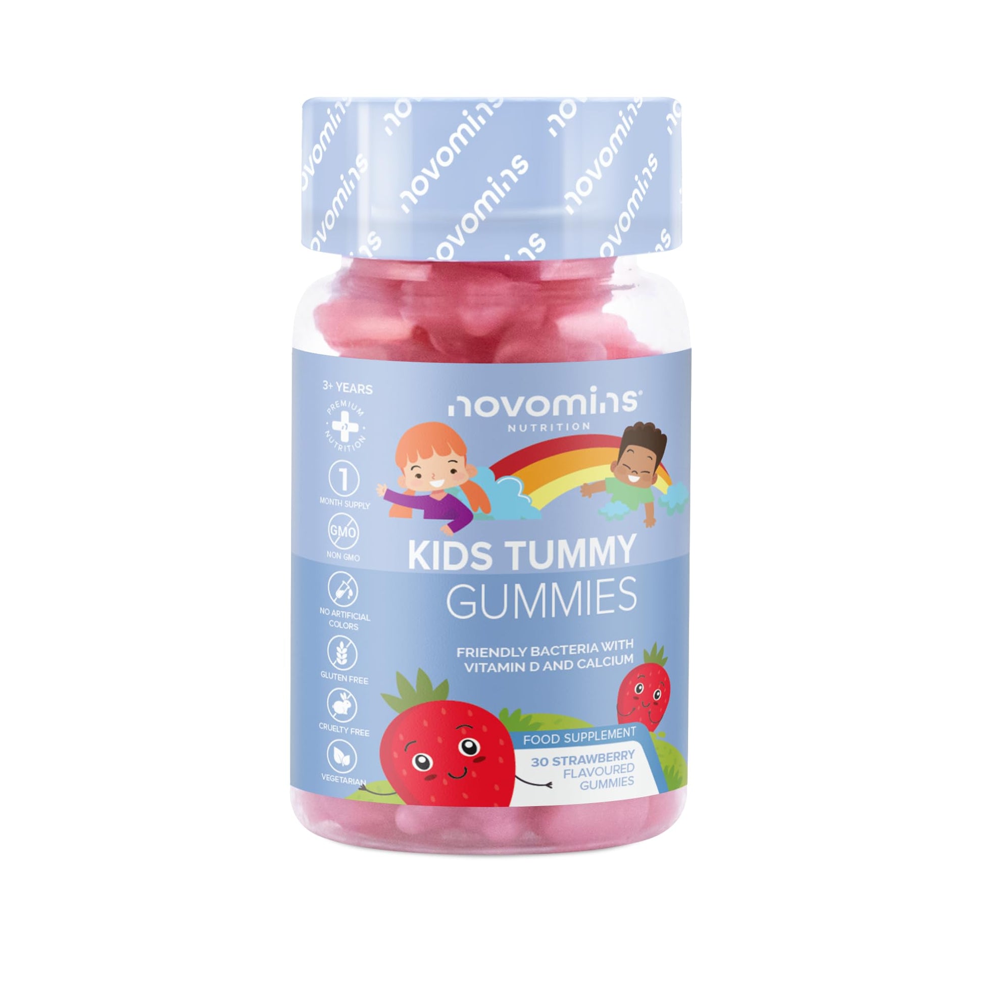 Kids Probiotic Gummies – Probiotics for Children – Kids Kind Tummy Gummies 