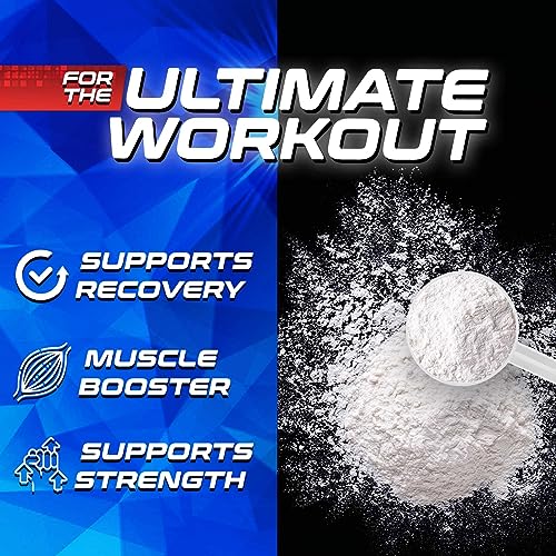 Micronized Creatine Monohydrate Powder - 100% Pure Unflavored Creatine Powder