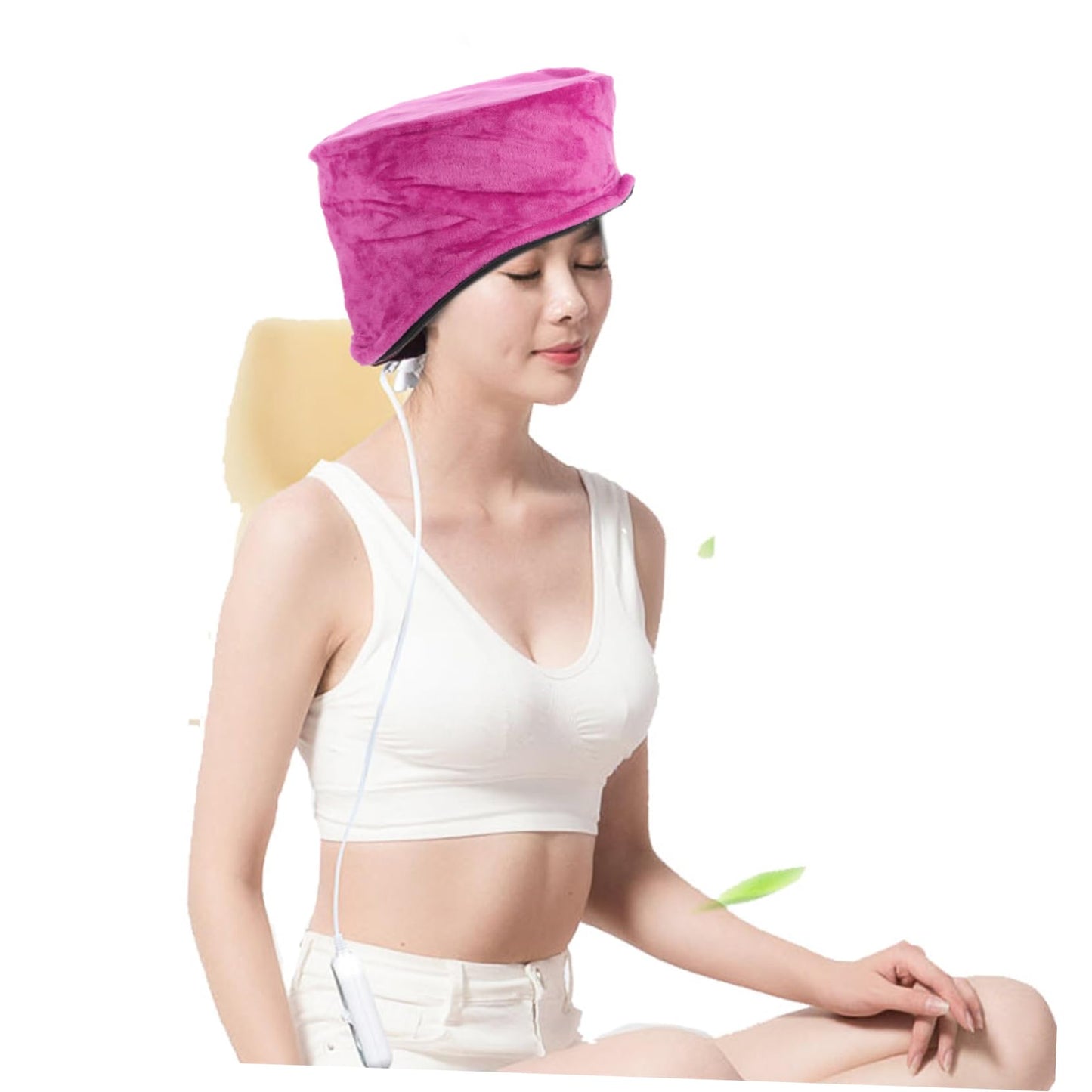 Balacoo Hair Massager Smokeless Moxa Cap Hot Heads Heating Cap Moxa Massager Heat Compress