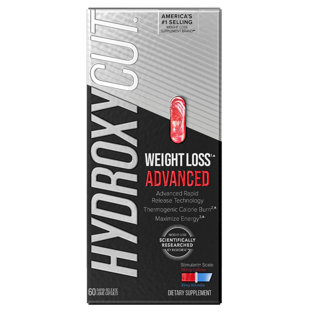 Weight Loss Pills for Women & Men Hydroxycut Black | Weight Loss Supplement Pills