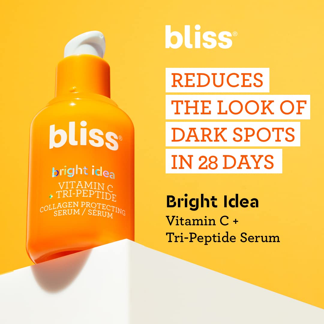 Bliss Bright Idea Vitamin C + Tri-Peptide Brightening Serum - 1 Fl Oz - Hydrating