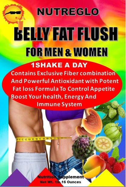 Nutreglo Belly Fat Flush for Men & Women