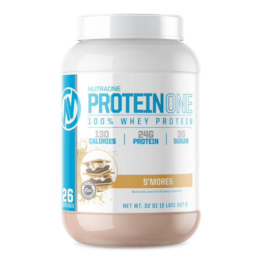 NutraOne ProteinOne Whey Protein Promote Recovery and Build Muscle with a Protein 