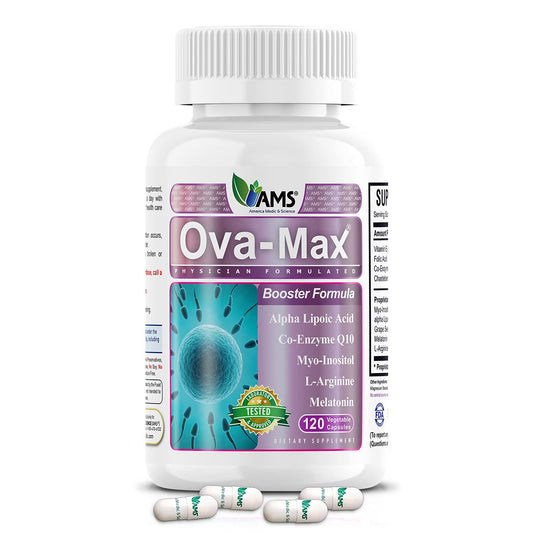 America Medic & Science OVA-Max Prenatal Vitamins for Women