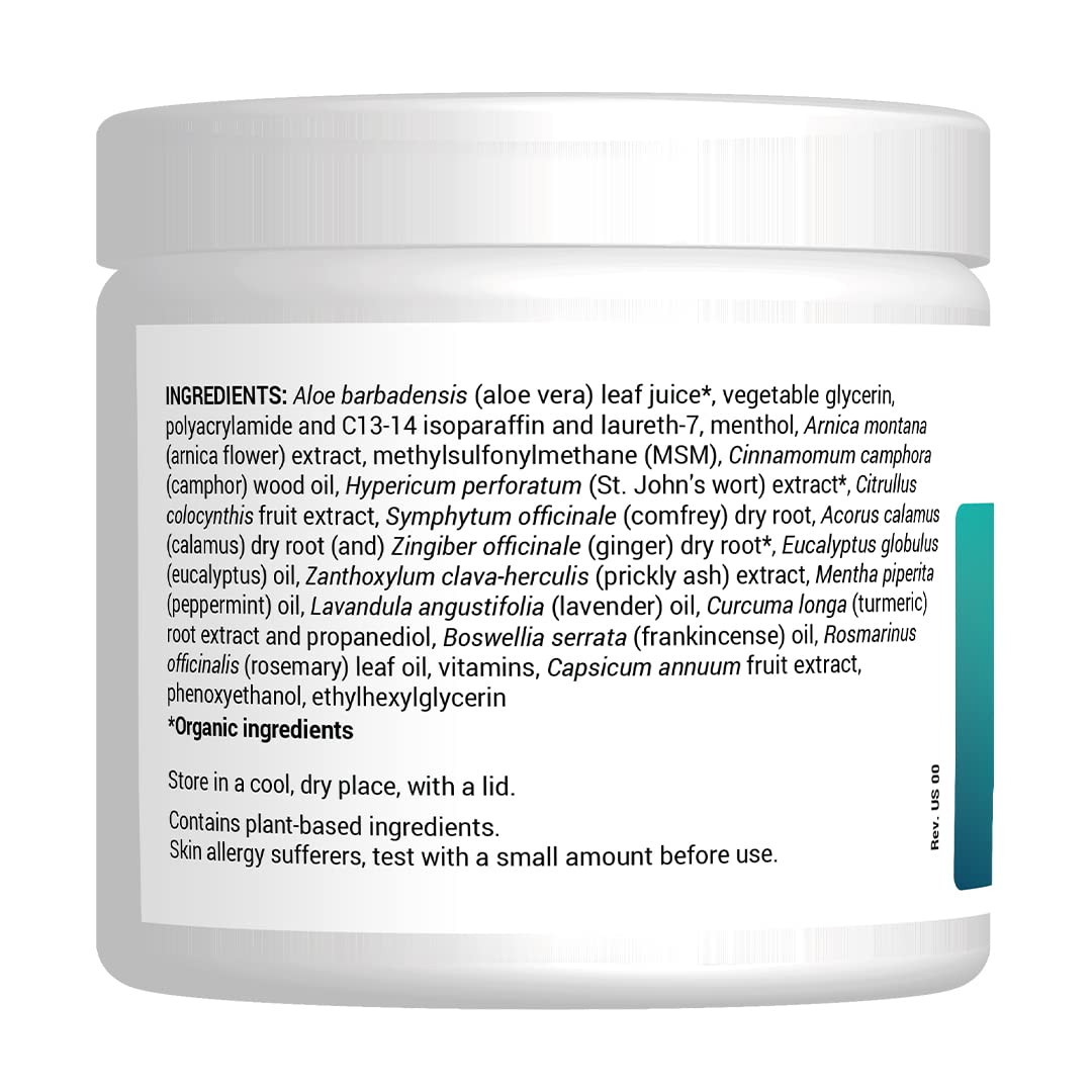 Dr. Berg's Joint & Muscle Cream - Workout Recovery, Full-Body Relaxation, Skin Nourishme