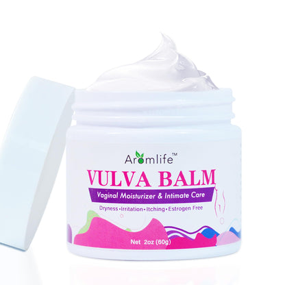 Aromlife Vulva Moisture Balm Cream, for Female Dryness Cure and Support Itching Irritation,