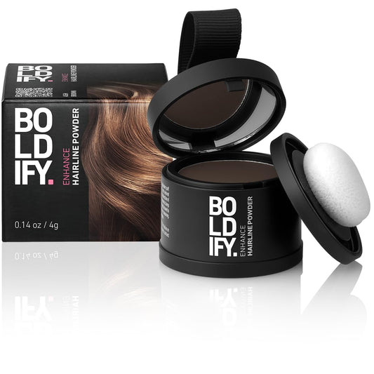 BOLDIFY Hairline Powder Instantly Conceals Hair Loss, Root Touch Up Hair Powder