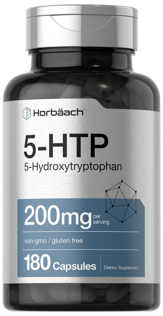 5HTP 200mg Capsules | 180 Capsules | Griffonia Simplicifolia | 5HTP Extra Strength Supple