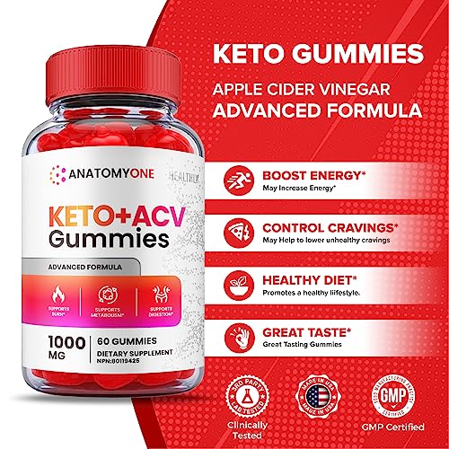 (3 Pack) Anatomy One Keto Gummies, Anatomy One Keto Acv Gummies, Anatomyone Keto