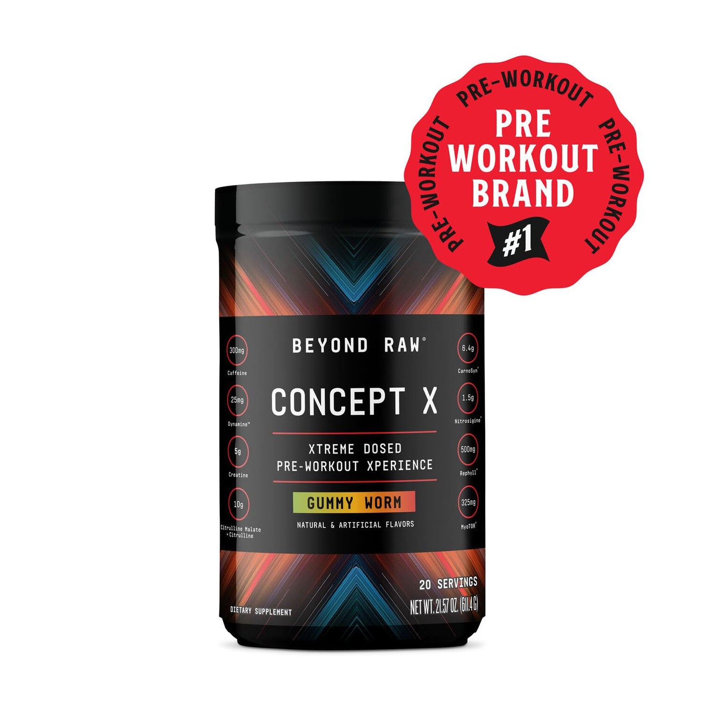 Beyond Raw Concept X - Gummy Worm - 20.76 oz.