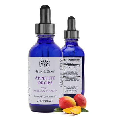 Helix & Gene Appetite Diet Drops Mango Flavor | Fast Weight Loss | Natural Metabolism 