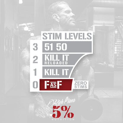 5% Nutrition 2-Stack | Kill It + FasF | Pre-Workout + NO Booster Pre (Select Your Flavors)