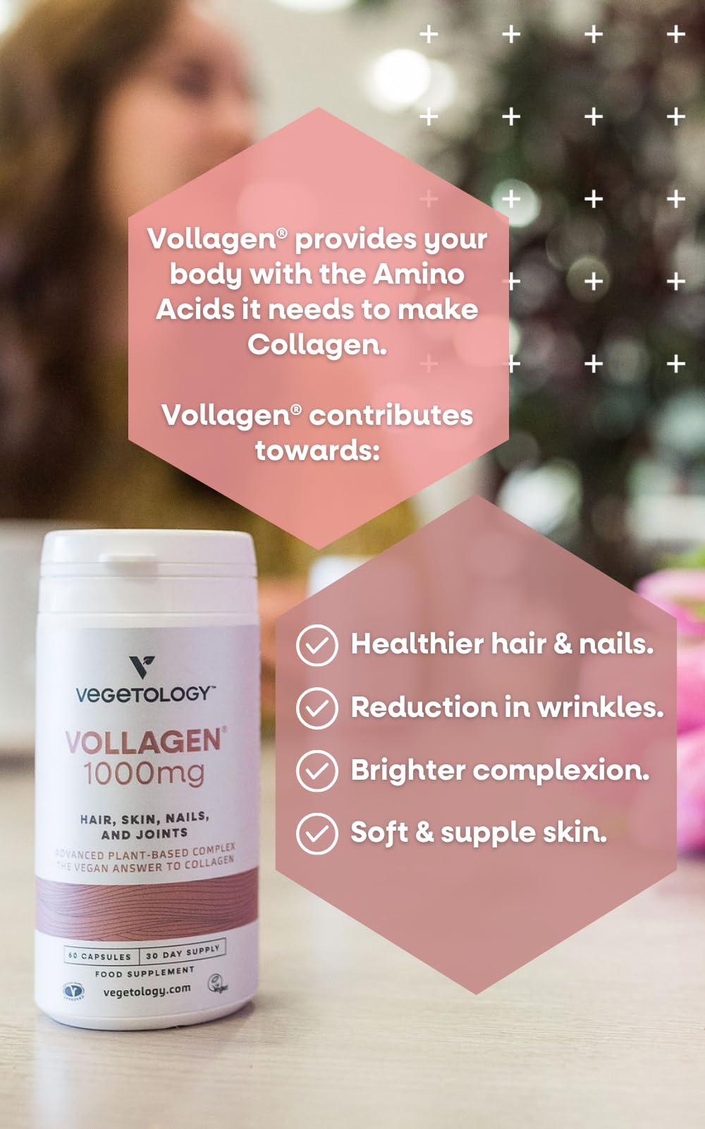 Vegetology Vollagen® Plant Based Complex – Plant Based Protein Alternative to Collagen