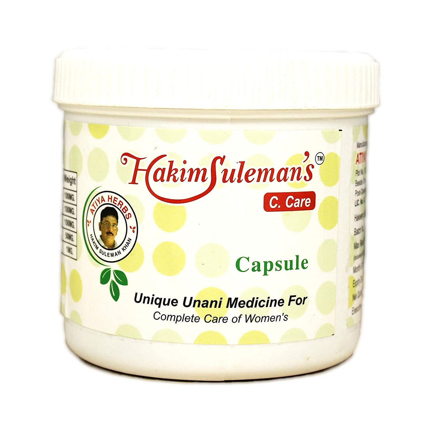 AZAZ Hakim Suleman's Hakim Suleman’s C Care | Herbal Medicine for Women’s Reproductive & Menstrual