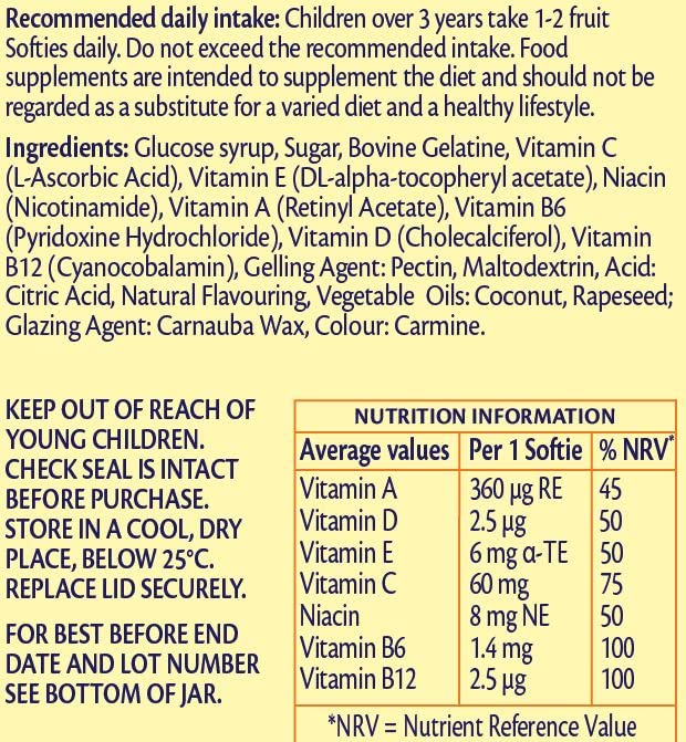 Haliborange Kids Multivitamins Strawberry Capsule Softies, 30 each