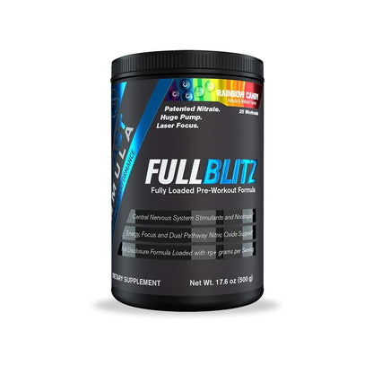 BFF Build Fast Formula FULLBLITZ Fully Loaded Pre-Workout | Energy Booster + Huge Dual