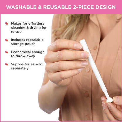 BoriCap Boric Acid Vaginal Suppository Applicators, 7 Applicators - Hygienic Solution