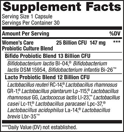 Renew Life Women’s Probiotic - Ultimate Flora Probiotic Women's Care, Shelf Stable