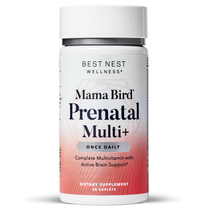 Best Nest Wellness Mama Bird Prenatal Vitamin, Methylated Prenatal Vitamins