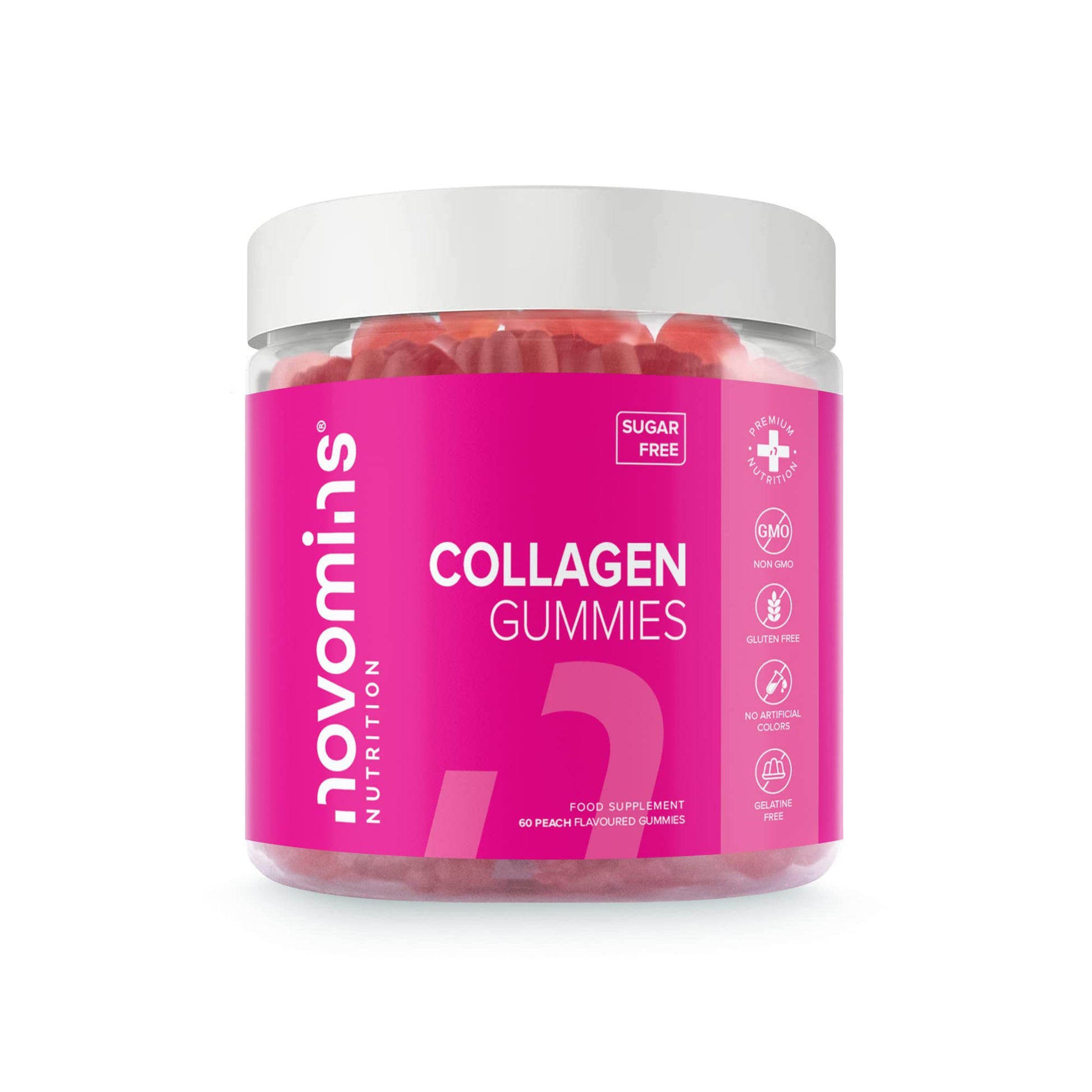 Collagen Gummies - Sugar Free Marine Collagen Gummies - Superior Type 1 Hydrolysed Collagen