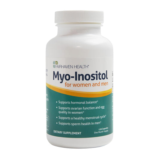 Fairhaven Health Myo-Inositol Supplement 2000mg | Male and Female Fertility Supplement