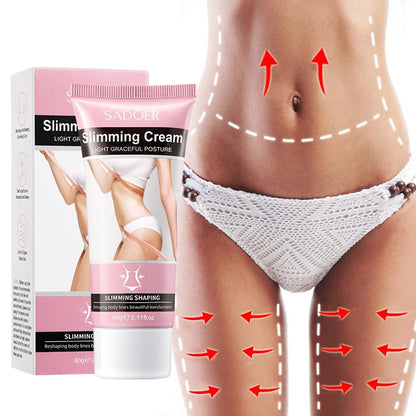 Magic Slimming Cream Weight Loss Cellulite Treatment for Belly, Buttocks, Arms and Thighs