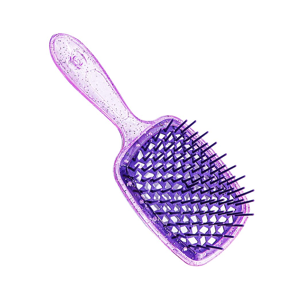 Wet & Dry Vented Detangling Hair Brush, Cherry Blossom