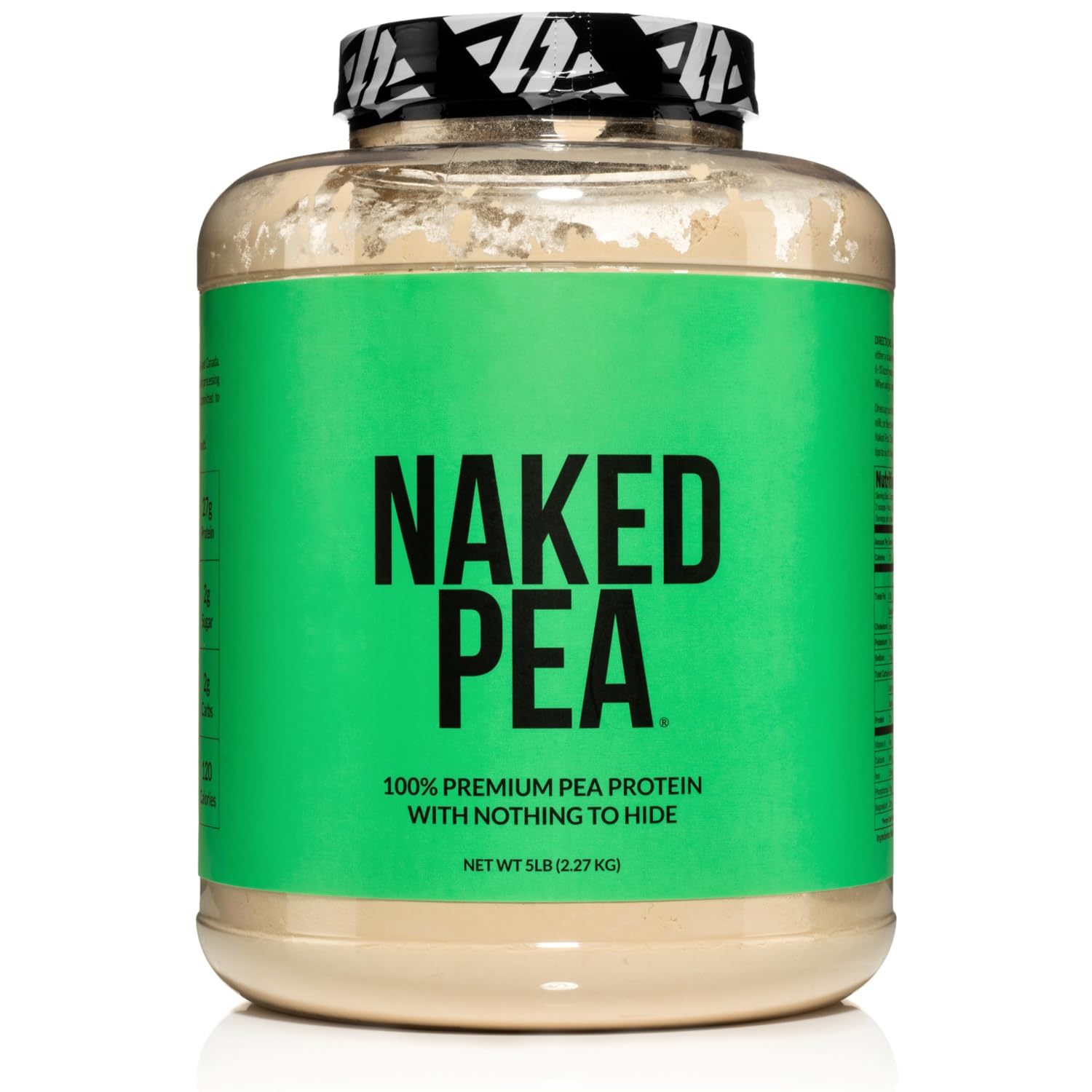 NAKED Pea - 5LB 100% Pea Protein Powder from North American Farms - Unflavored 