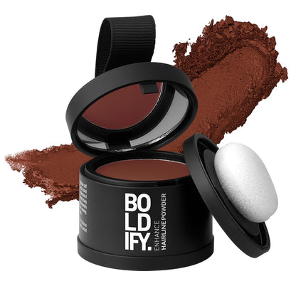 BOLDIFY Hairline Powder Instantly Conceals Hair Loss, Root Touch Up Hair Powder