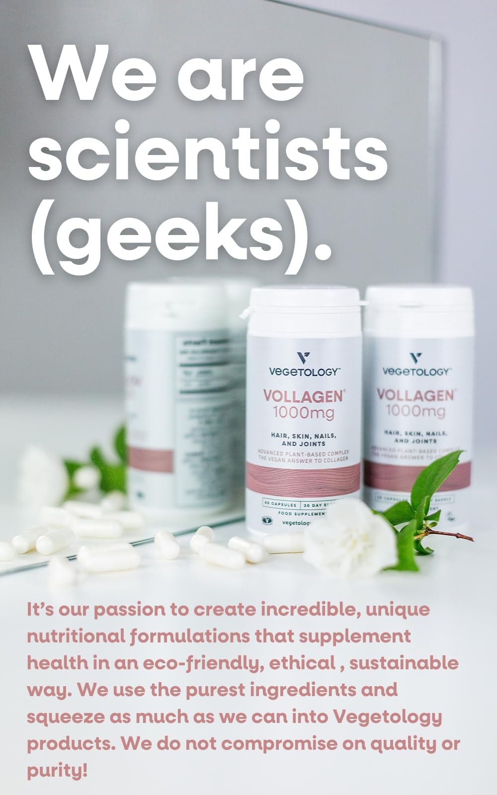 Vegetology Vollagen® Plant Based Complex – Plant Based Protein Alternative to Collagen