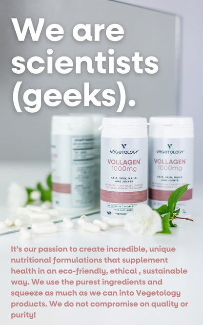 Vegetology Vollagen® Plant Based Complex – Plant Based Protein Alternative to Collagen