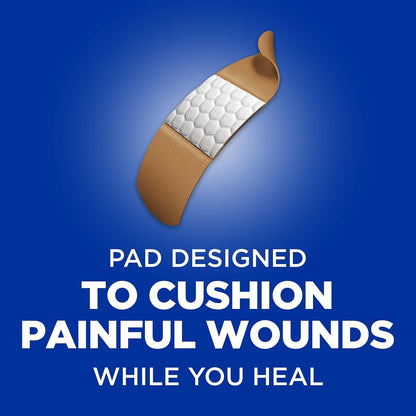 Band-Aid Brand Flexible Fabric Adhesive Bandages for Wound Care and First