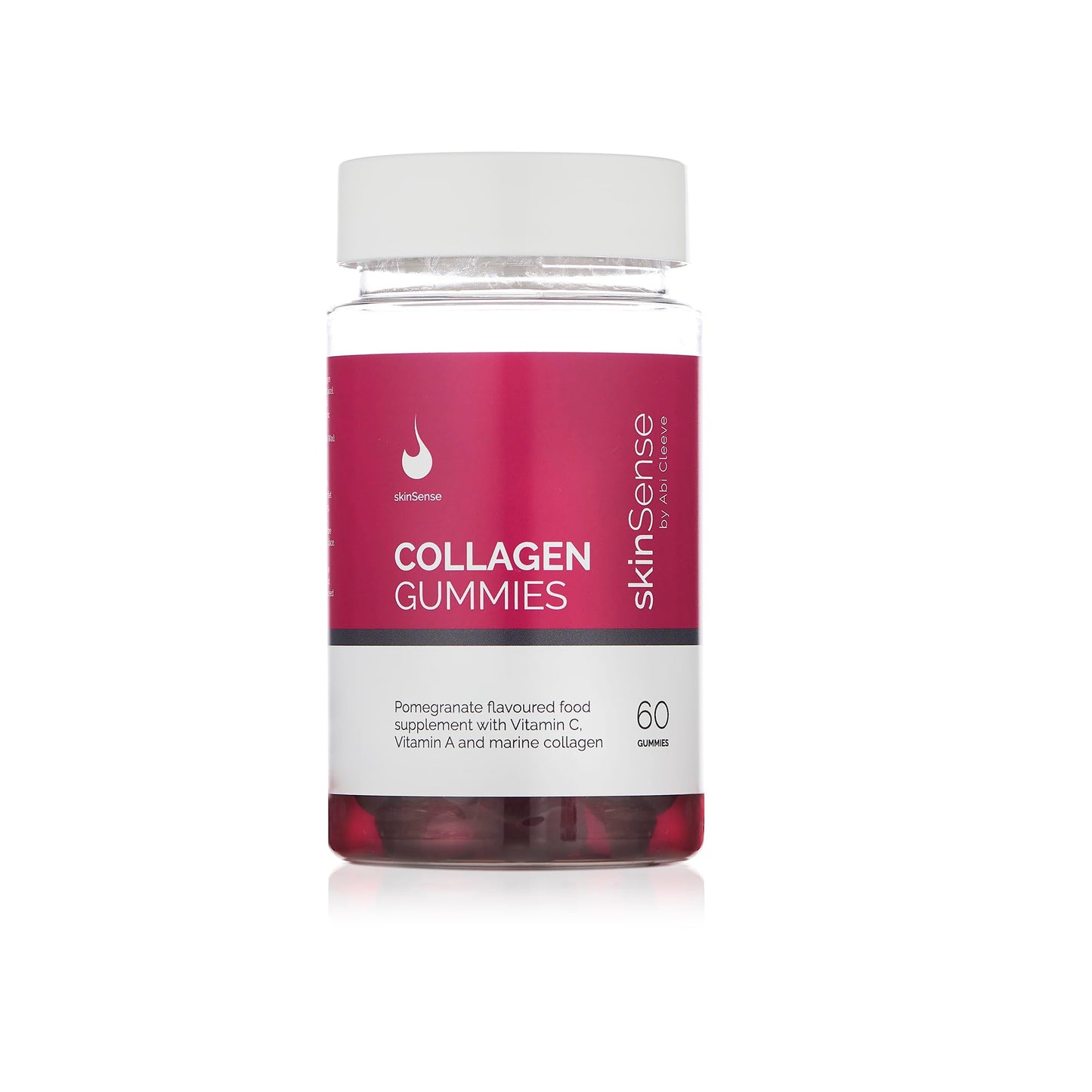 SkinSense Collagen Gummies 60PCS, Marine Collagen Chewable Gummy