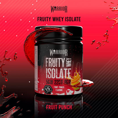 Warrior, Fruity Clear Whey Isolate – Rapid Digesting Protein Powder – Refreshingly Fruit Flavoured Shakes