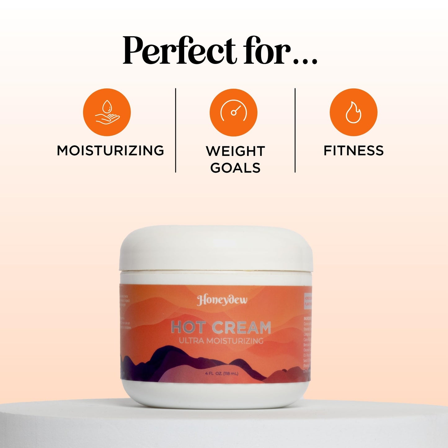 Hot Firming Lotion Sweat Enhancer - Skin Tightening Cream for Stomach Fat and Cellulite