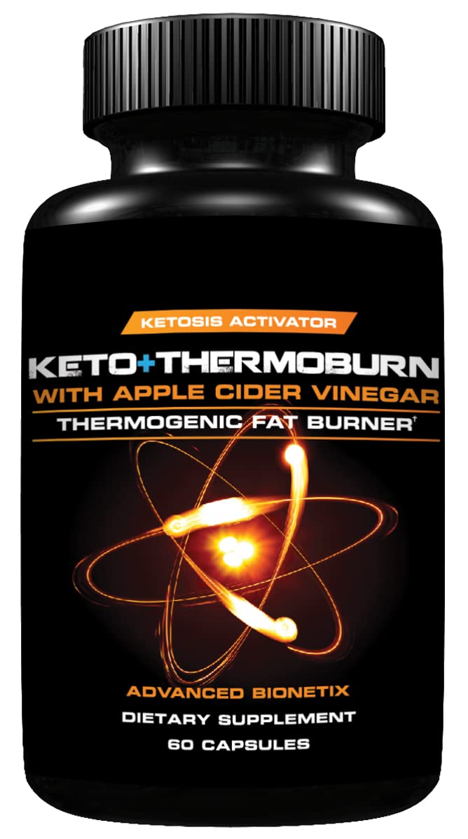 ThermoBurn™ Ketosis Activator Keto Pills + Apple Cider Vinegar Capsules Fat Burner