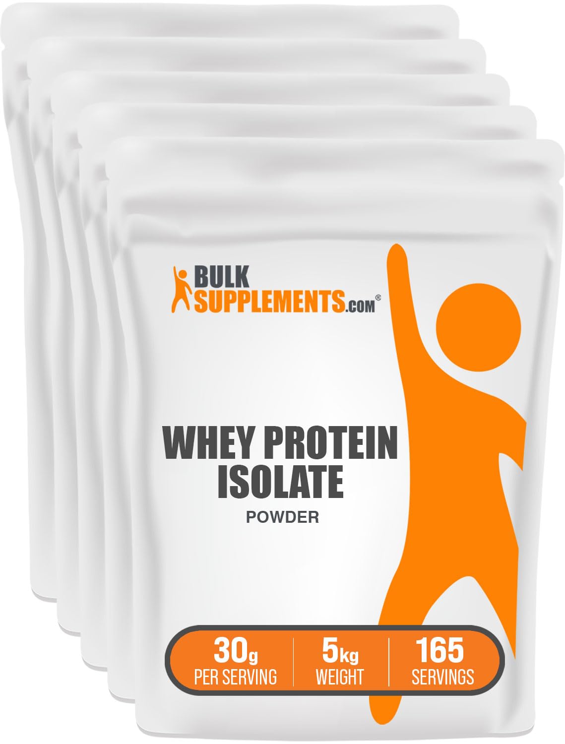 BULKSUPPLEMENTS.COM Whey Protein Isolate Powder - Unflavored Protein Powder