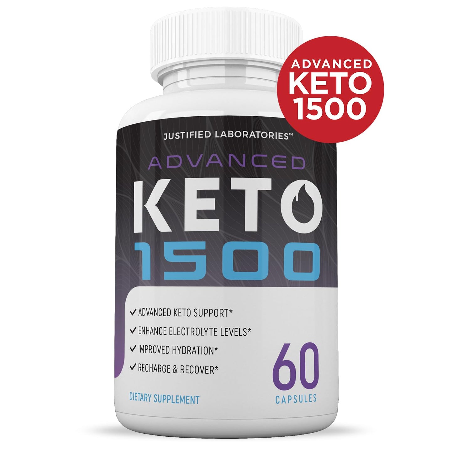 Advanced Keto 1500 Keto Pills 1275MG New & Improved Formula Contains Apple Cider