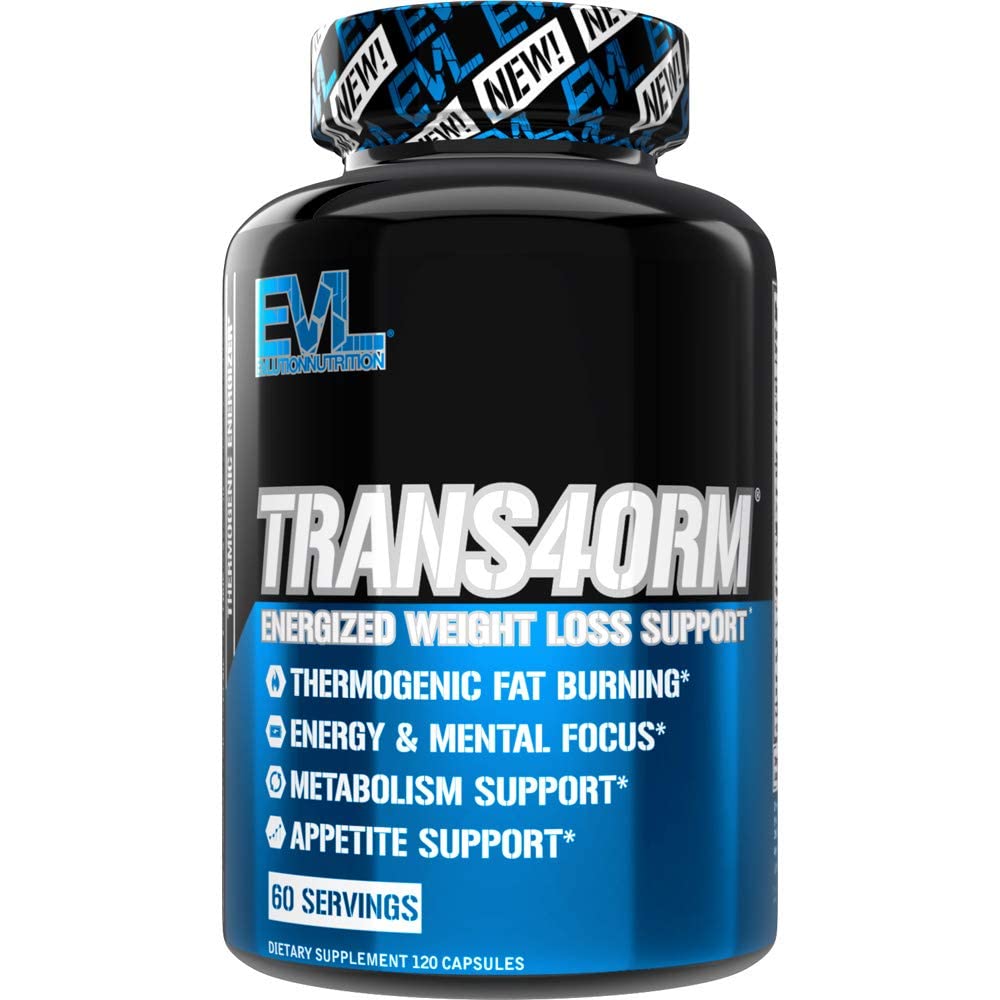 EVL Thermogenic Fat Burner Support - Fast Acting Weight Loss Energy and Appetite 