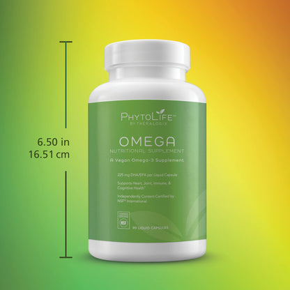 Theralogix PhytoLife Omega - 90-Day Supply - Vegan Algae Omega-3 Supplement