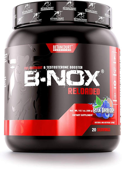 Betancourt Nutrition B-Nox Reloaded Pre Workout | Energy + Focus | Beta Alanine