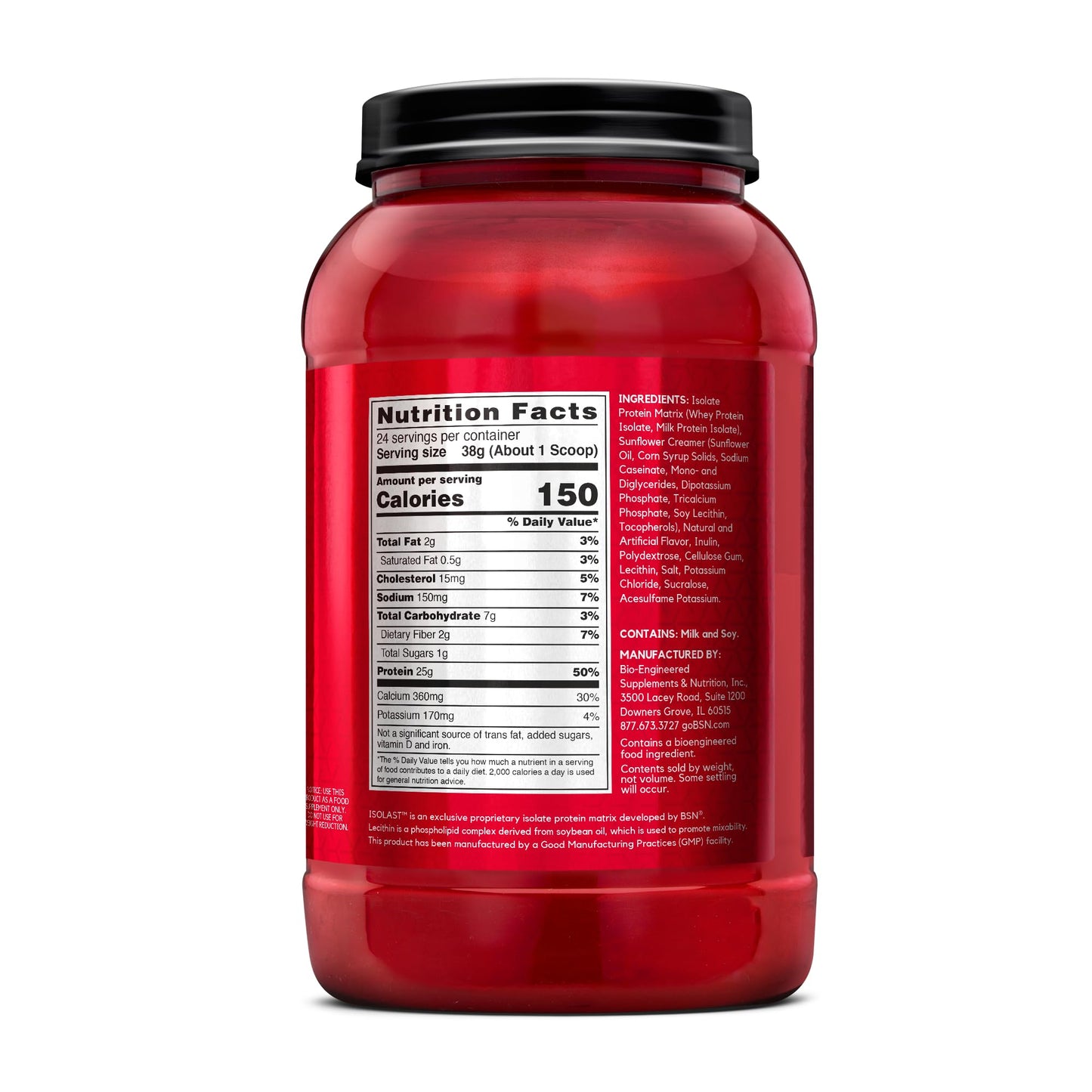 BSN SYNTHA-6 Isolate Protein Powder, Vanilla Protein Powder with Whey Protein Isolate