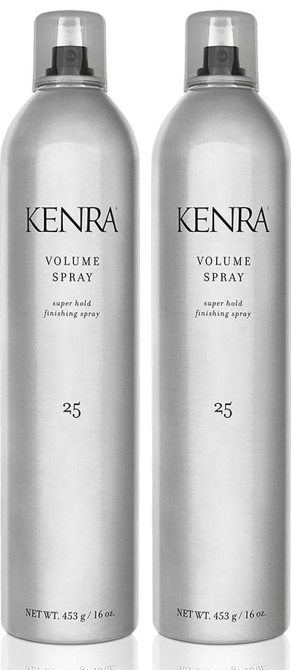 Kenra Volume Spray 25 50% | Super Hold Finishing & Styling Hairspray | Flake-free & Fast