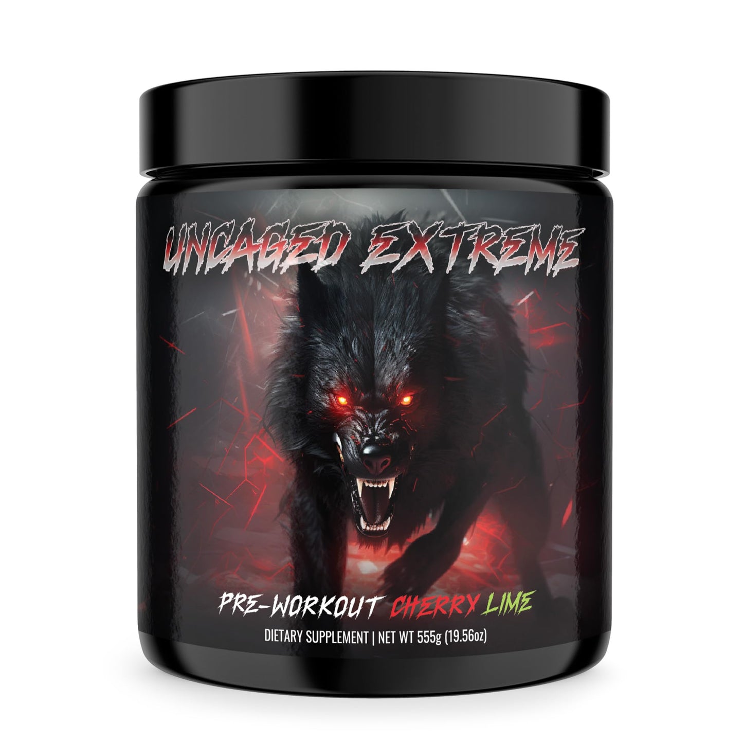 Uncaged Extreme Pre-Workout Powder - Extreme Energy, Focus, Nitric Oxide & Muscle 